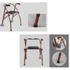 Wheelchair, Rollator and Cane for Older Adults, Four-Legged Cane Chair view 3