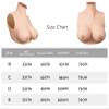 C, #1 + Silk Cotton Realistic Silicone Breast Form view 2