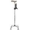 Adjustable Quad-Base Walking Cane for Added Stability view 1