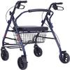 Foldable Aluminum Rollator for Older Adults, Height-Adjustable view 1
