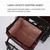 Multifunctional Walker for Older Adults, Shopping Cart, Adjustable Walking Aid, Trolley view 2