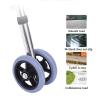 Walker for Seniors, Two-Wheel Folding Walker with Seat, Lightweight Aluminum view 3