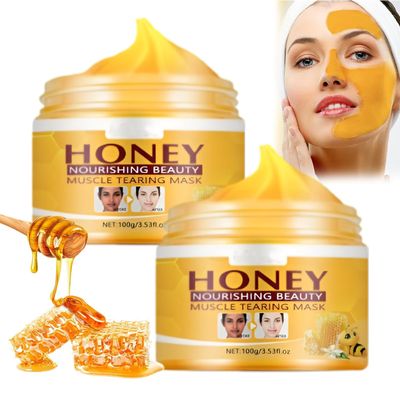 Rejuvenating Honey Peel-Off Mask, 100 g (2 pcs)