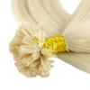 Saisifen Keratin Nail Tip Hair Extensions for Women, 613# Blonde, 100% Human Hair, U-Tip, 50 g, 100 Strands, 24 in (60 cm) view 3