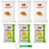 6-Pack San Carlo Potato Chips Variety Pack: 3x150g Lime & Pink Pepper + 3x300g Rustica, with Free Keychain view 1