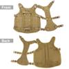 Adjustable Military Tactical Nylon Pet Harness view 3