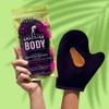 Eveline Cosmetics Brazilian Dual-Sided Body Exfoliating & Moisturizing Glove with Soft Microfiber view 2