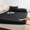 FOREPOTY Quilted Waterproof Fitted Sheet with Rabbit Cartoon Print, 120 x 200 cm + 30 cm, 1-Piece view 3
