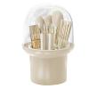 Nbbwwu Makeup Brush Holder with Lid, Dustproof Organizer view 1