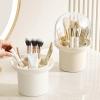 Nbbwwu Makeup Brush Holder with Lid, Dustproof Organizer view 2