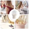Nbbwwu Makeup Brush Holder with Lid, Dustproof Organizer view 4