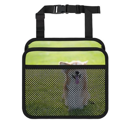 Corgi Car Seat Back Hanging Bag, Foldable Organizer for Car, SUV, Truck or Minivan
