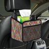 Colorful Indian Mandala Car Seat Back Organizer view 3