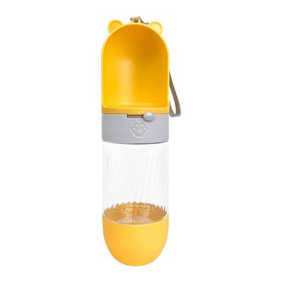 Portable Dog Water Bottle & Feeder for Walks and Hiking