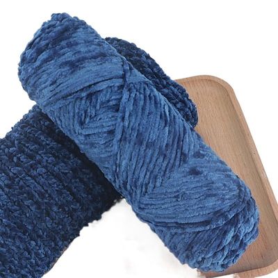 Soft Velvet Yarn, 100 g, Medium-Soft Craft Yarn (Dark Rose Red)