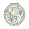 LFDSEPYM Tree Branch Folding Travel Makeup Mirror, Double-Sided, 1x/2x Magnification, Round Compact Mirror view 1