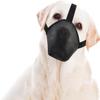 LoKori Dog Muzzle, Adjustable Soft Mesh Muzzle for Dogs (M, Black) view 1