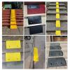 Vehicle Ramps, Curb Ramps, Threshold Ramps, Non-Slip Plastic Ramps for Doorways, Portable Wheelchair Ramps, Mobility Scooter Ramps (Yellow, 50 × 22 × 6 cm) view 3
