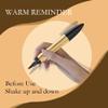 2-in-1 Magic Eyebrow Pencil, 2024 Upgraded Multifunctional 3D Microblading Eyebrow Tattoo Pen with 4-Fork Tip and Eyeliner, Double-Ended Waterproof Eyebrow Pencil (Black + Light Brown) view 2
