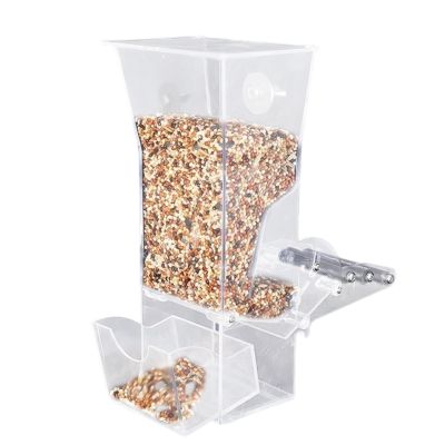Automatic Bird Feeder - Transparent Acrylic Parakeet Feeder