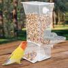 Automatic Bird Feeder - Transparent Acrylic Parakeet Feeder view 3