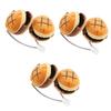 Yardwe 6-Piece Hamster Nest Warm Sleeping House for Small Pets, Dwarf Hamsters and Rodents, Random Colors, Portable view 1