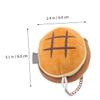 Yardwe 6-Piece Hamster Nest Warm Sleeping House for Small Pets, Dwarf Hamsters and Rodents, Random Colors, Portable view 4