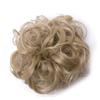 Messy Bun Hairpiece, 80 cm Synthetic Chignon, Ash Blonde view 1