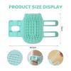 Cat Massage Brush for Cats and Dogs (Green) view 2