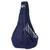 Outdoor Folding Pet Sling with Adjustable Shoulder Strap, Navy view 1