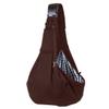 Folding Crossbody Pet Sling Carrier, Coffee view 1