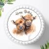 Safari Jungle Animals Edible Cake Topper, 20 cm – 1502z view 1