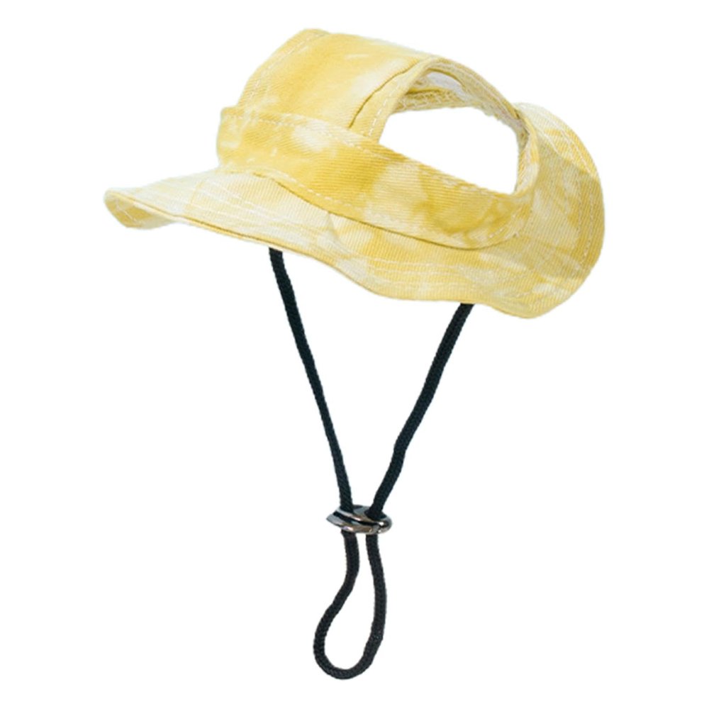 Yianyal Dog Sun Hat with Ear Holes