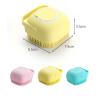 Bathroom Massage Glove for Puppies, Large Dogs and Cats, Soft Silicone, 1 Piece view 2