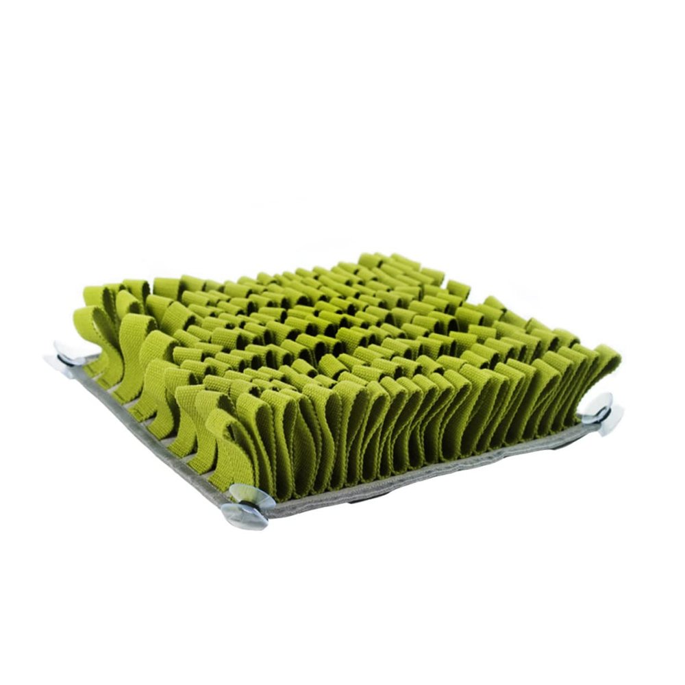 Green Plush Dog Snuffle and Feeding Mat, 1 Pc