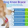 Dog Knee and Elbow Brace for Front or Hind Legs, ACL Injury Support, Size S view 3
