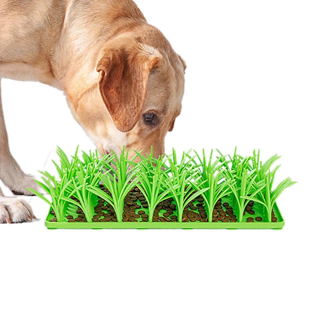 Snuffle Mat, Silicone Grass Mat, Silicone Snuffle Grass Pad