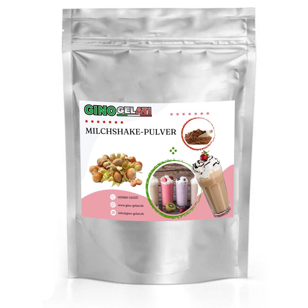 Gino Gelati Hazelnut Milkshake Powder, 1 kg