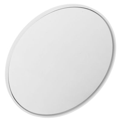 HAKIDZEL Round Magnifying Mirror, 150 mm, 20 Pieces, Plastic Glass, White