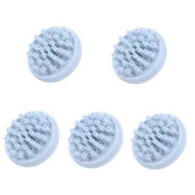 FRCOLOR 5-Piece Scalp Massage Brush Set for Adults, Deep Cleansing and Dandruff Removal