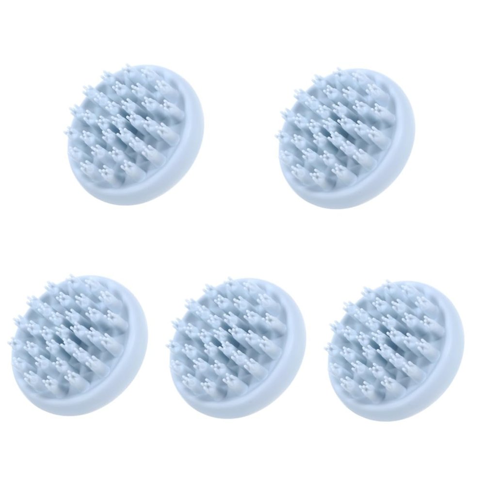 FRCOLOR 5-Piece Scalp Massage Brush Set for Adults, Deep Cleansing and Dandruff Removal