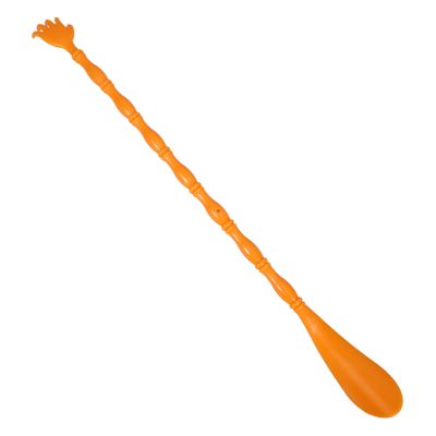 Handy Orange PP Shoehorn with Back Scratcher