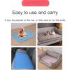 Self-Cooling Pet Mat with Cooling Gel, Blue, L view 4