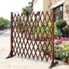 Wooden Garden Fence, Retractable Privacy Screen and Pet Fence, H80 × L160 cm view 4