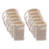 Mumuve 10 Natural Sisal Soap Bags for the Shower, Reusable Soap Pouches with Drawstring view 1