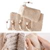 Mumuve 10 Natural Sisal Soap Bags for the Shower, Reusable Soap Pouches with Drawstring view 4