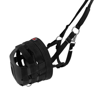BARN & STABLE Grazing Muzzle for Horses with Adjustable Straps