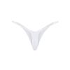 Women's Low-Rise Double-Layer Open Thong Bikini Briefs view 1