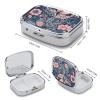 Weekly Pill Organizer for Women - Pink Floral view 2