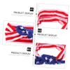 BESTonZON 3-Piece Infant Ear Headbands, American Flag view 3